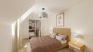 Vue interieure chambre 4 - maison individuelle a etage FH04 Groupe BDL