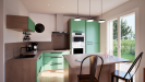 Vue interieure cuisine maison individuele a etage R+1 investissement locatif - Modèle INYA Groupe BDL