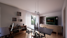 Vue interieure sejour maison individuele a etage R+1 investissement locatif - Modèle INYA Groupe BDL