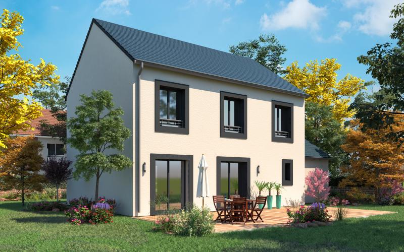 Construction d'une maison Ozouer-le-Voulgis (77390) 281 454 €