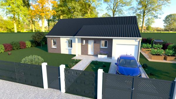 Construction d'une maison Vaulx-Vraucourt (62159) 204 980 €