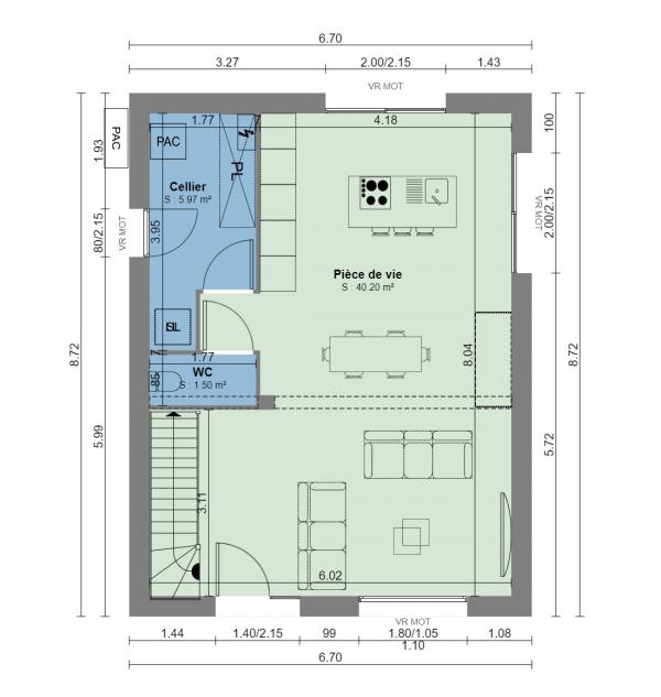 Construction d'une maison Annequin (62149) 217 515 €