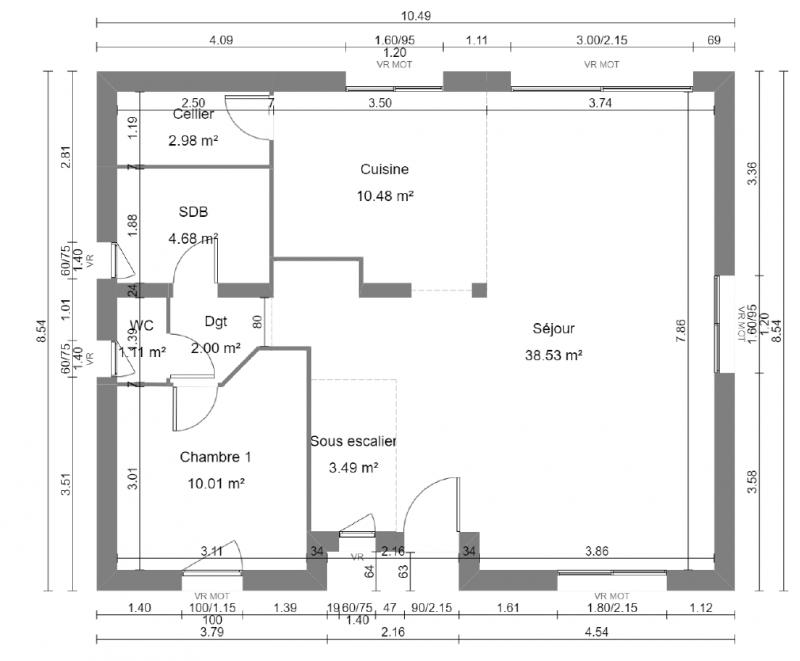 Construction d'une maison Chauny (02300) 232 411 €