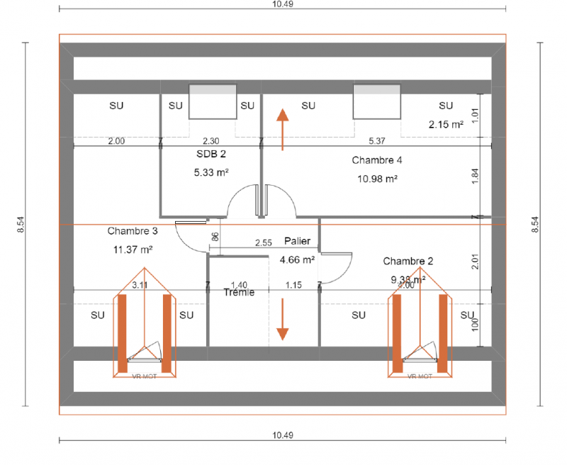 Construction d'une maison Sequehart (02420) 232 464 €