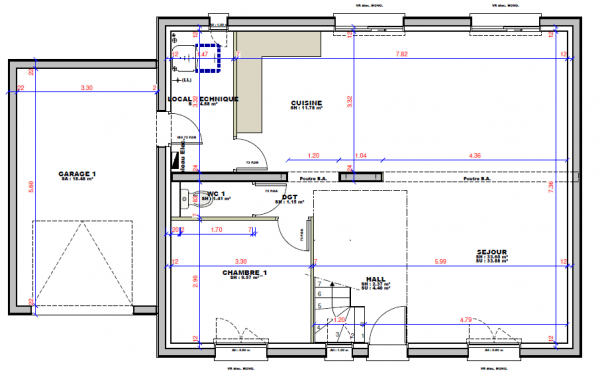 Construction d'une maison Chauny (02300) 245 678 €