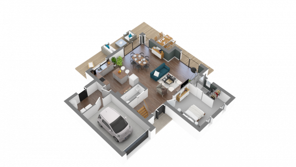 Construction d'une maison Anctoville-sur-Boscq (50400) 283 000 €