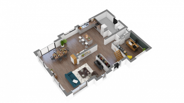 Construction d'une maison Bain-de-Bretagne (35470) 353 343 €