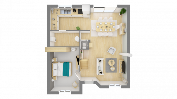 Construction d'une maison Château-Thierry (02400) 231 447 €