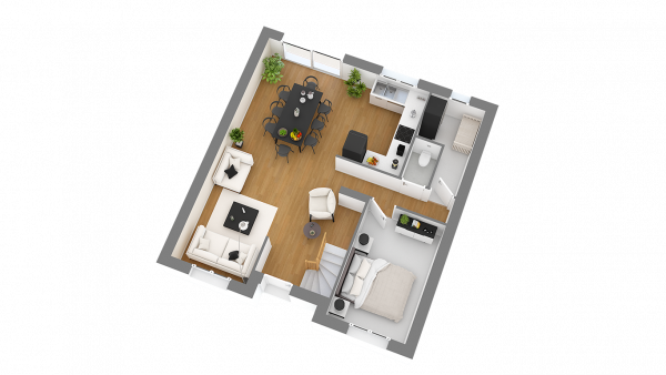 Construction d'une maison Cornille (35500) 216 646 €