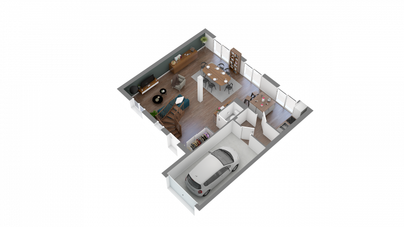 Construction d'une maison Guignes (77390) 308 100 €
