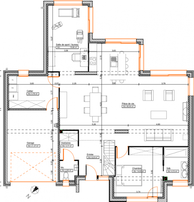 Construction d'une maison Chalifert (77144) 589 547 €