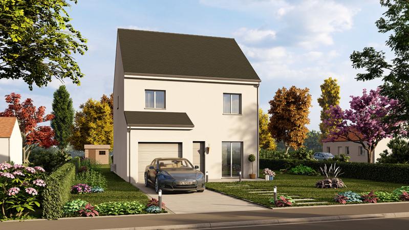 Construction d'une maison Nanteuil-lès-Meaux (77100) 339 657 €