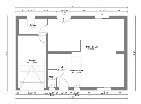 Construction d'une maison Flavy-le-Martel (02520) 210 000 €