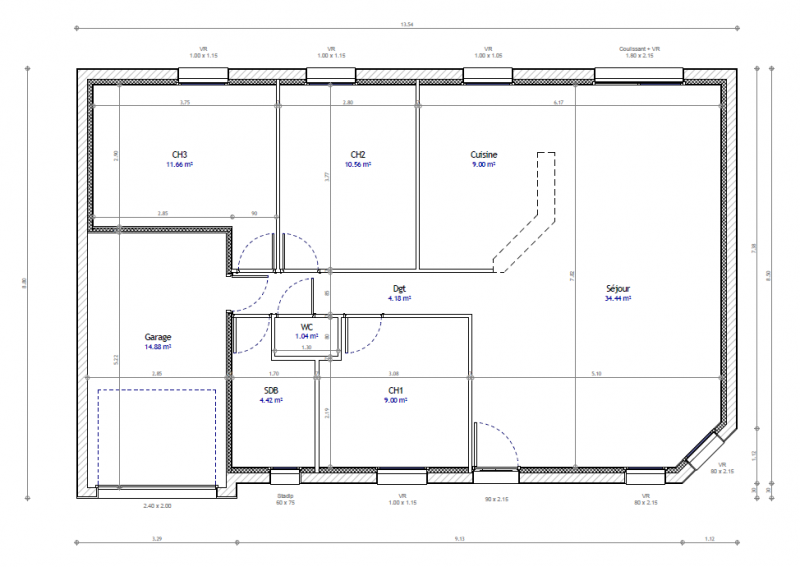 Construction d'une maison Grugies (02680) 191 835 €