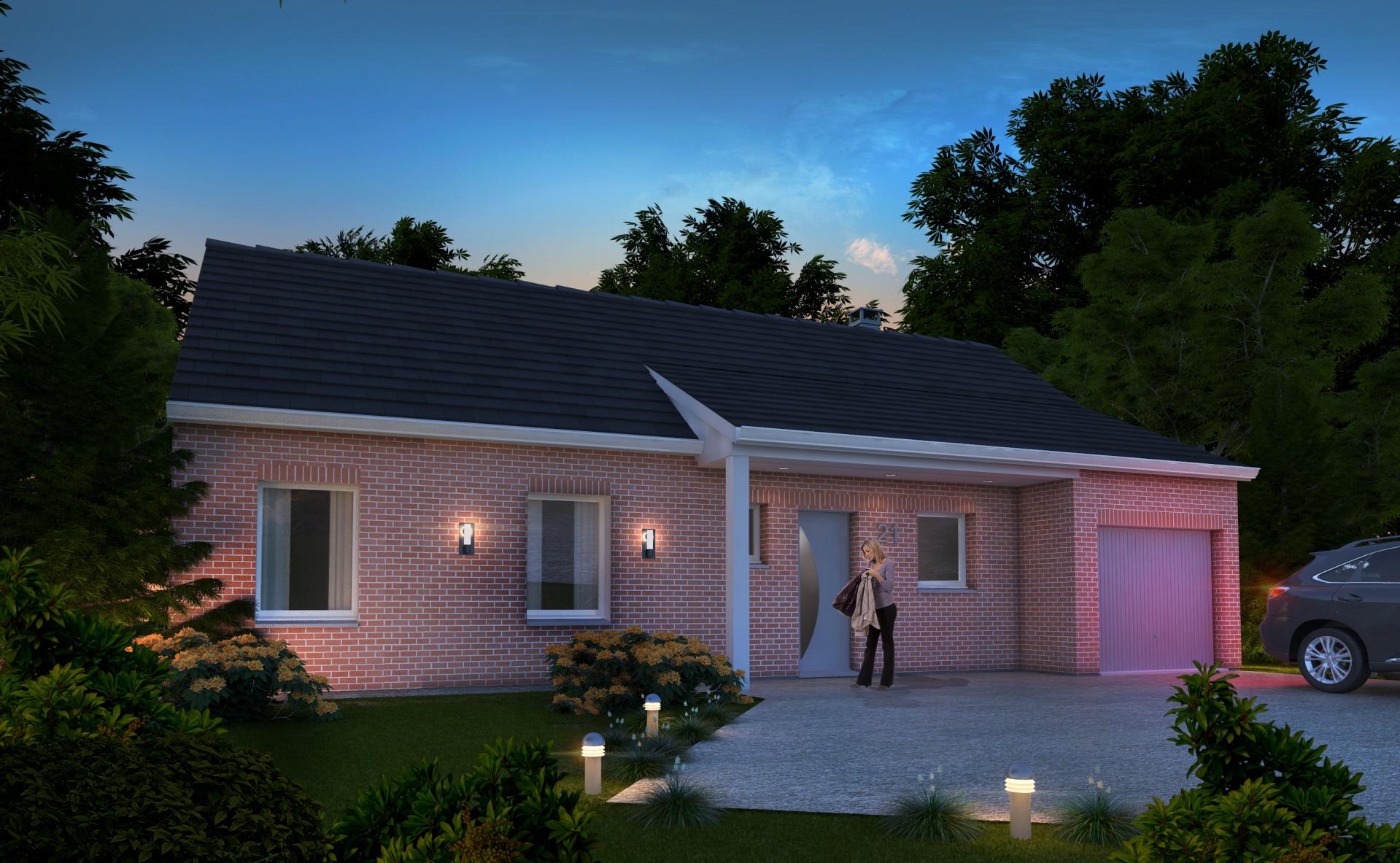 Construction d'une maison Roost-Warendin (59286) 263 529 €