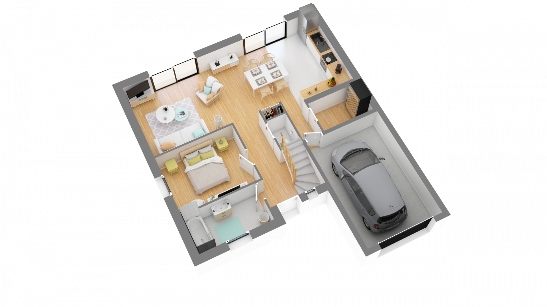Construction d'une maison Mernel (35330) 208 100 €