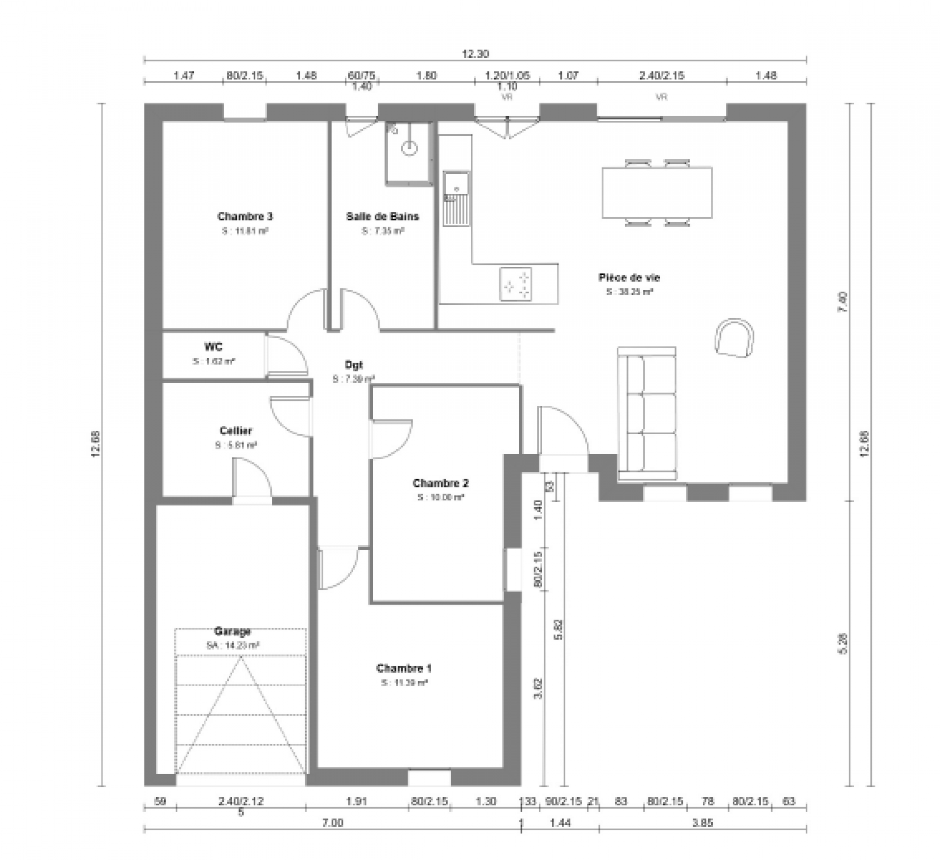 Construction d'une maison Cucq (62780) 520 686 €