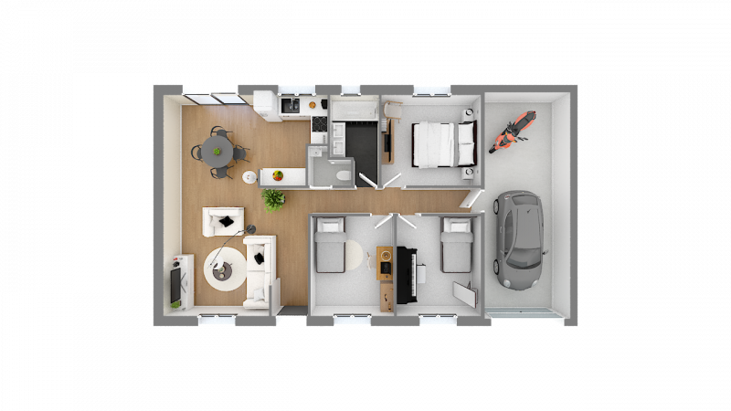 Construction d'une maison Soliers (14540) 255 000 €