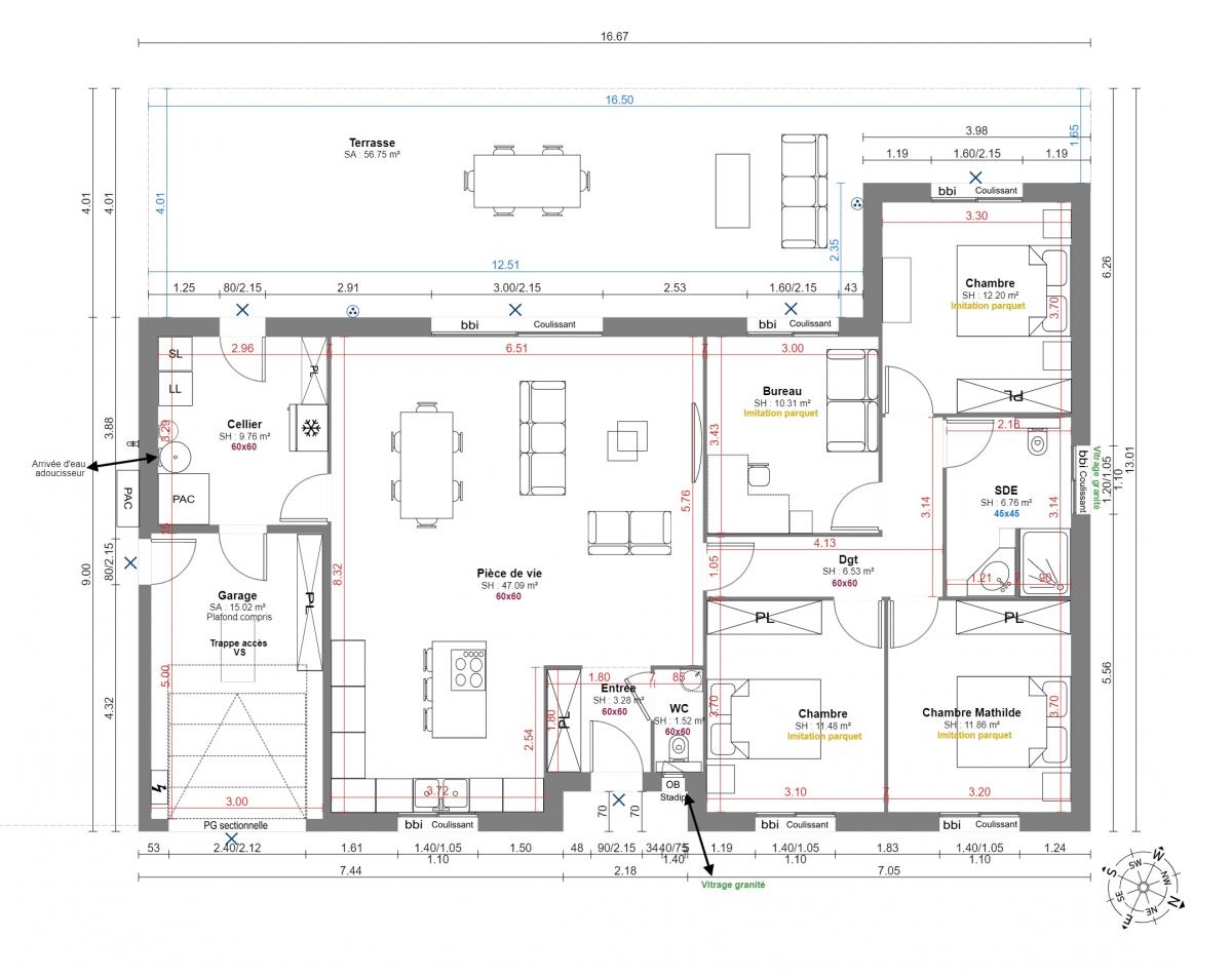 Construction d'une maison Toutainville (27500) 308 500 &euro;