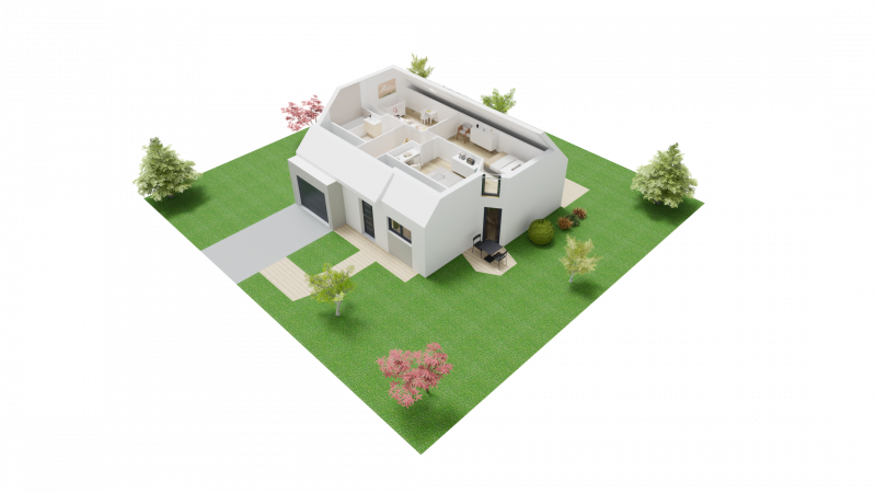 Construction d'une maison Le Meux (60880) 302 239 &euro;