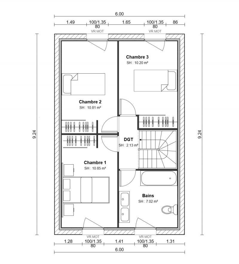 Construction d'une maison Mareuil-lès-Meaux (77100) 329 500 &euro;