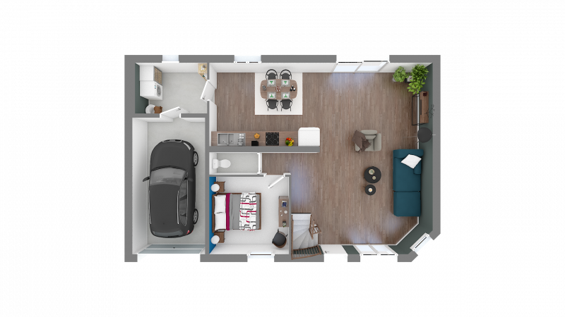 Construction d'une maison Noyers-Bocage (14210) 256 000 &euro;