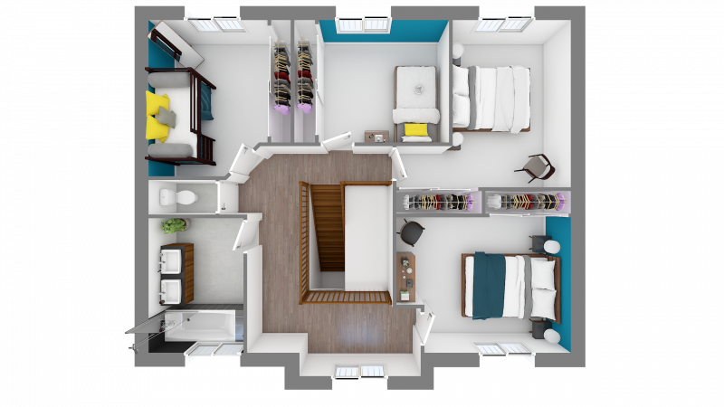 Construction d'une maison Trocy-en-Multien (77440) 334 250 &euro;