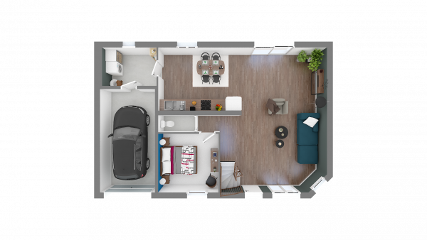 Construction d'une maison Noyers-Bocage (14210) 256 000 &euro;