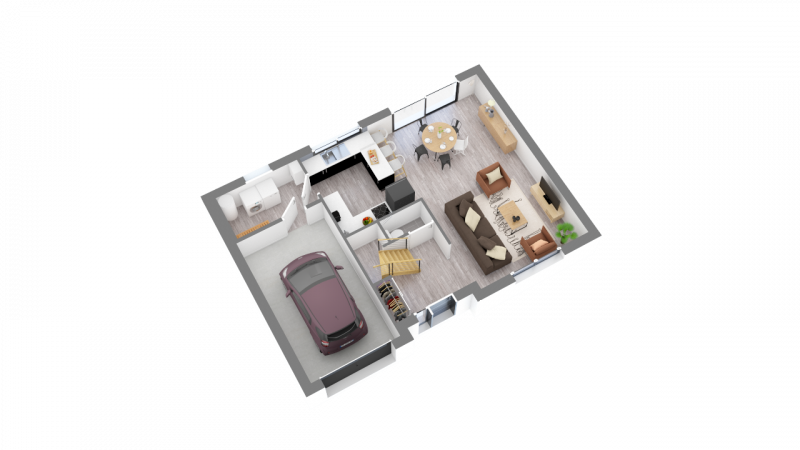 Construction d'une maison Quincy-Voisins (77860) 315 300 &euro;