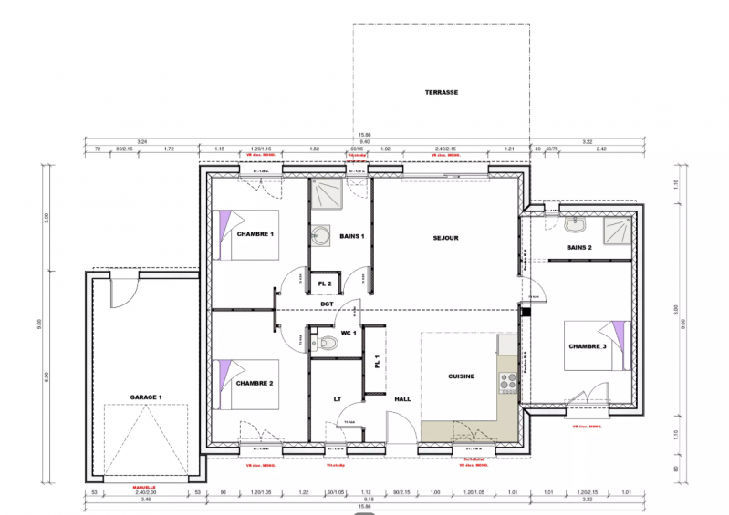 Construction d'une maison Aviron (27930) 250 000 &euro;