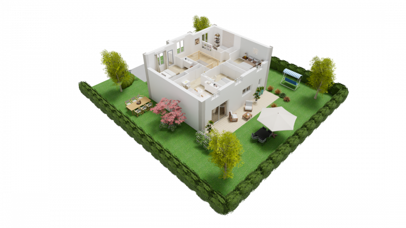 Construction d'une maison Baralle (62860) 258 547 &euro;