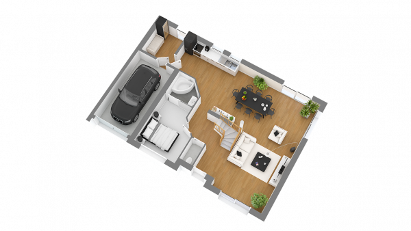 Construction d'une maison Saint-André-d'Hébertot (14130) 297 000 &euro;