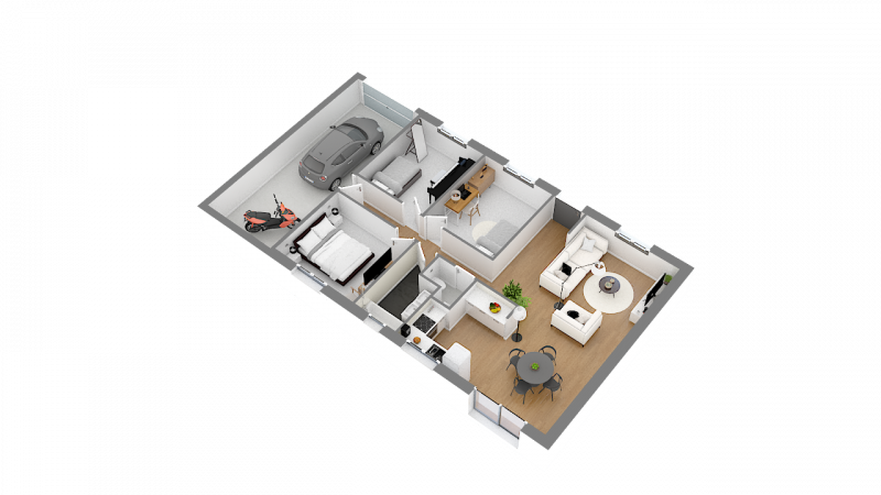 Construction d'une maison Vienne-en-Bessin (14400) 194 900 &euro;