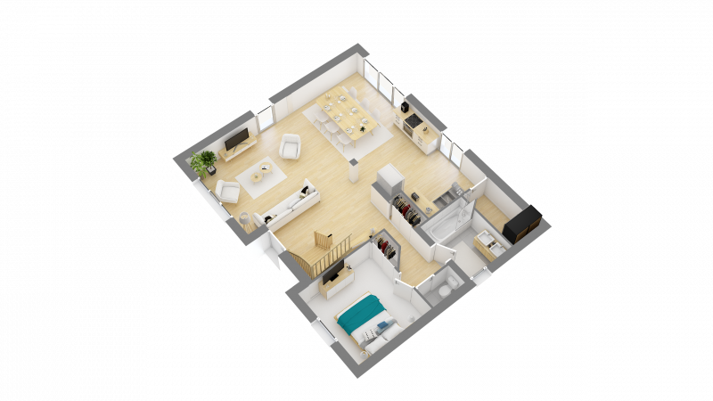 Construction d'une maison Coubron (93470) 313 400 &euro;