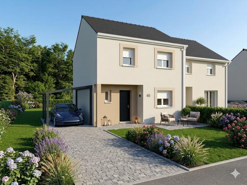 Construction d'une maison Melun (77000) 259 300 &euro;