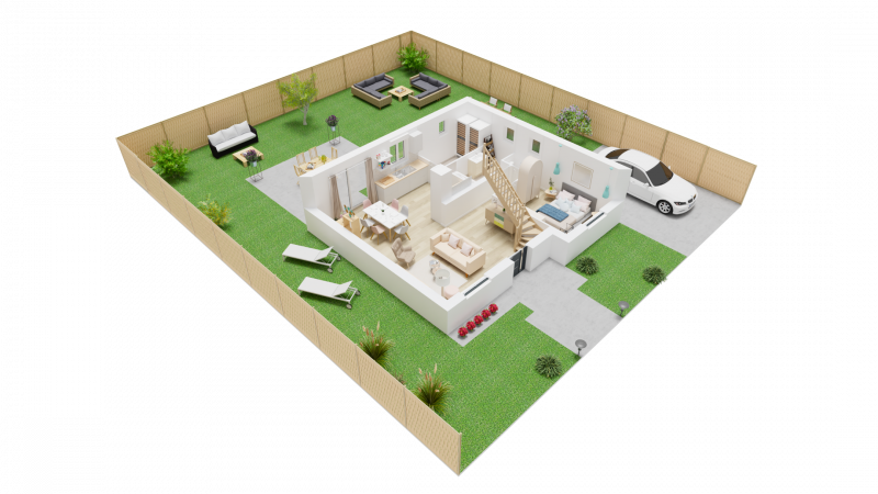 Construction d'une maison Sacy-le-Grand (60700) 247 165 &euro;