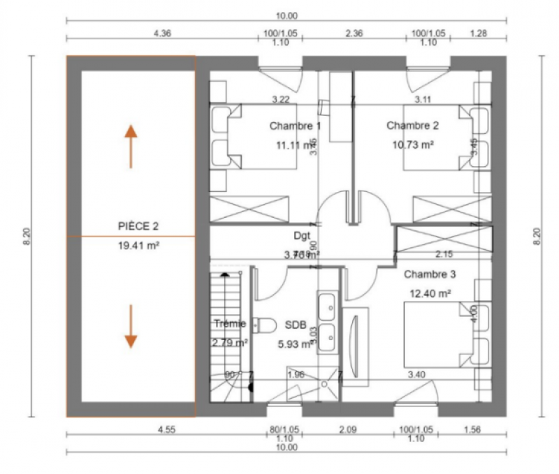 Construction d'une maison Yvetot-Bocage (50700) 229 500 &euro;