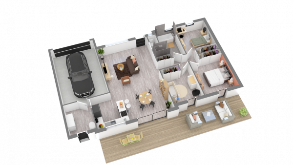 Construction d'une maison Fayet (02100) 219 325 &euro;