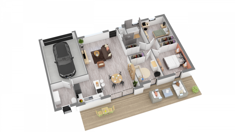 Construction d'une maison Fayet (02100) 219 325 &euro;