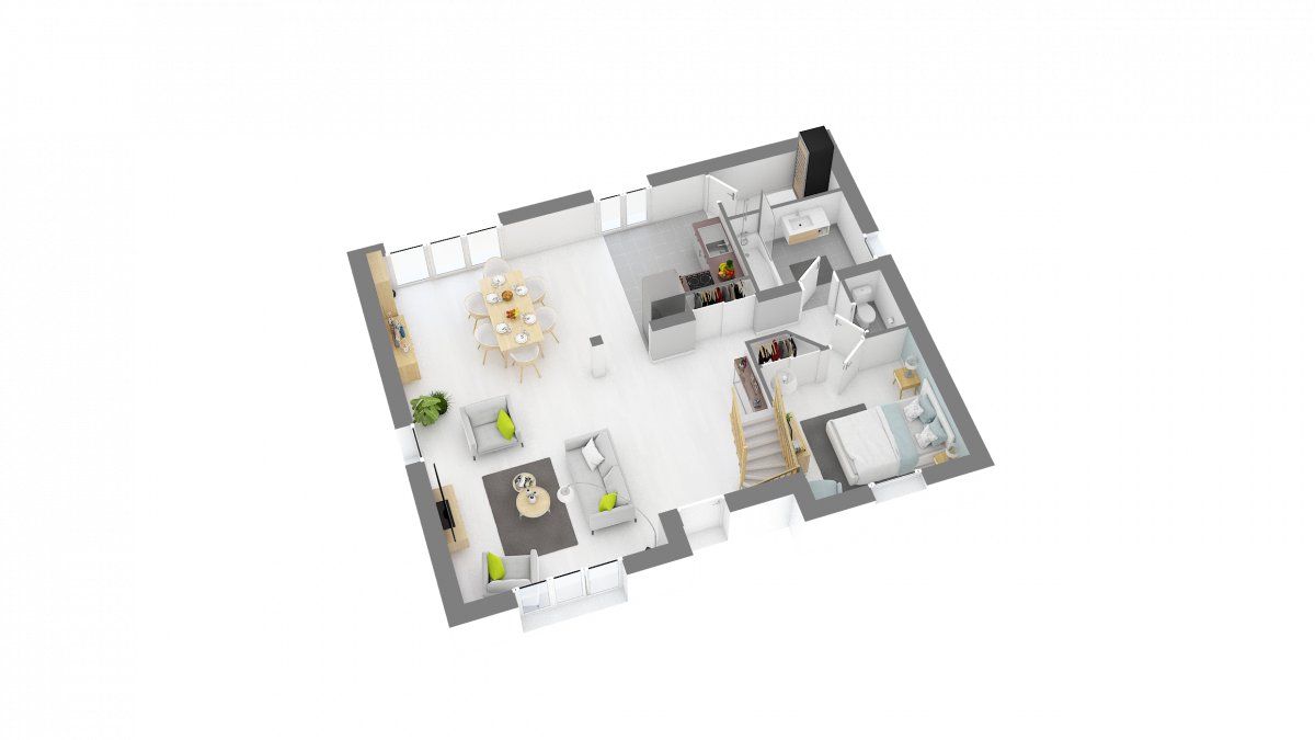 Construction d'une maison Le Bosc-Roger-en-Roumois (27670) 310 000 &euro;