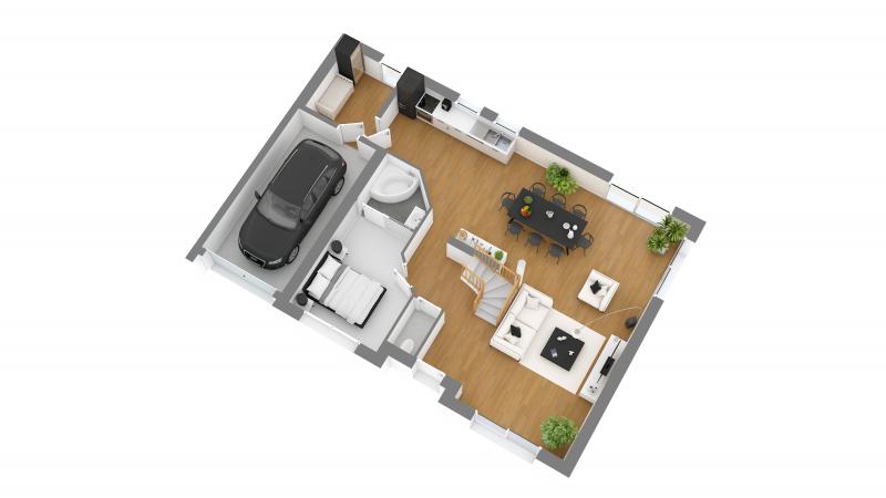 Construction d'une maison Le Mesnil-Simon (14140) 252 800 &euro;
