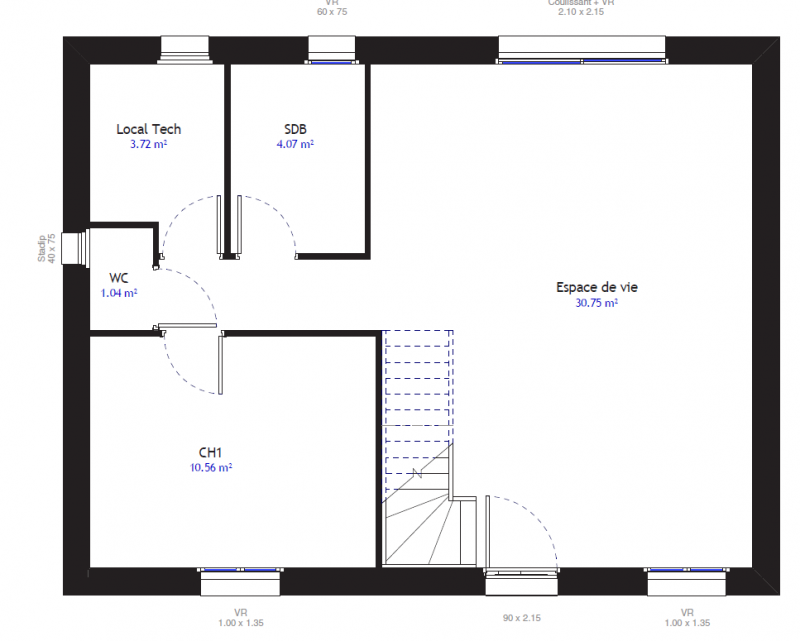 Construction d'une maison Amiens (80000) 207 000 &euro;