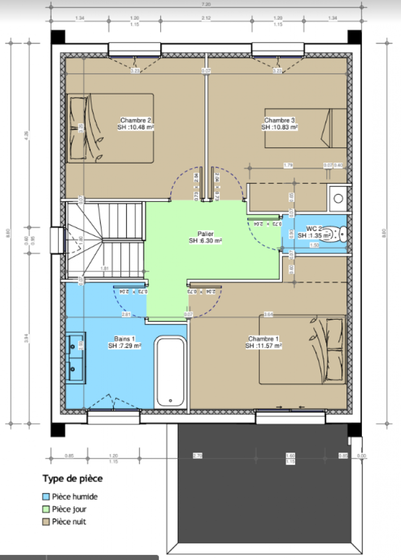 Construction d'une maison Amiens (80000) 339 000 &euro;