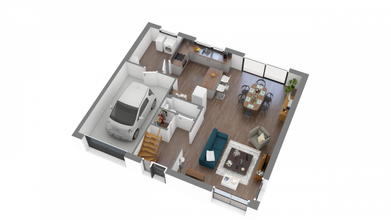 Construction d'une maison Bosc-le-Hard (76850) 243 000 &euro;