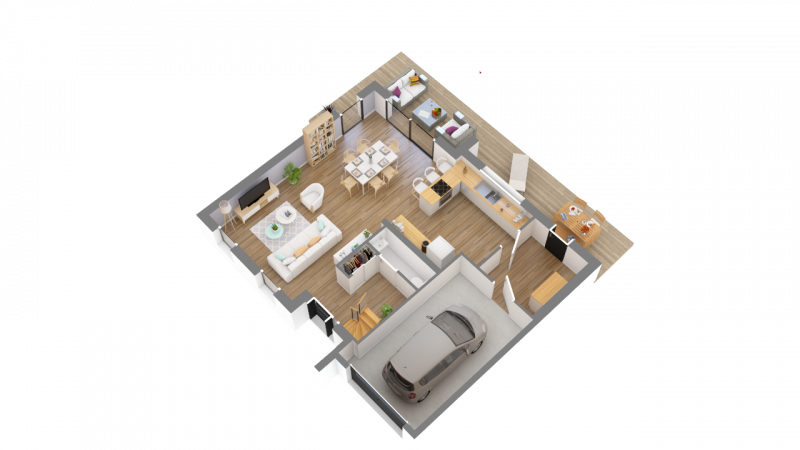 Construction d'une maison Bourg-Achard (27310) 228 600 &euro;