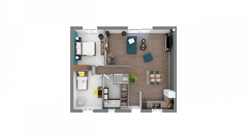 Construction d'une maison Buchy (76750) 197 700 &euro;