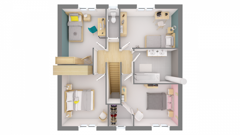 Construction d'une maison Châteaubourg (35220) 267 000 &euro;