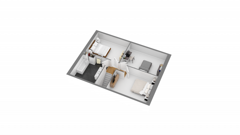 Construction d'une maison Flixecourt (80420) 189 000 &euro;
