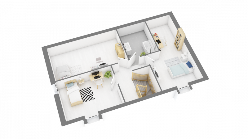 Construction d'une maison La Chapelle-Chaussée (35630) 236 660 &euro;