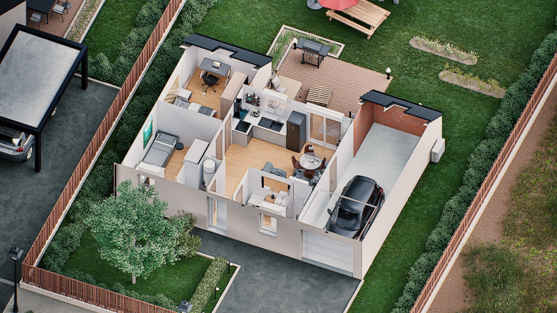 Construction d'une maison Le Boulay-Morin (27930) 186 439 &euro;